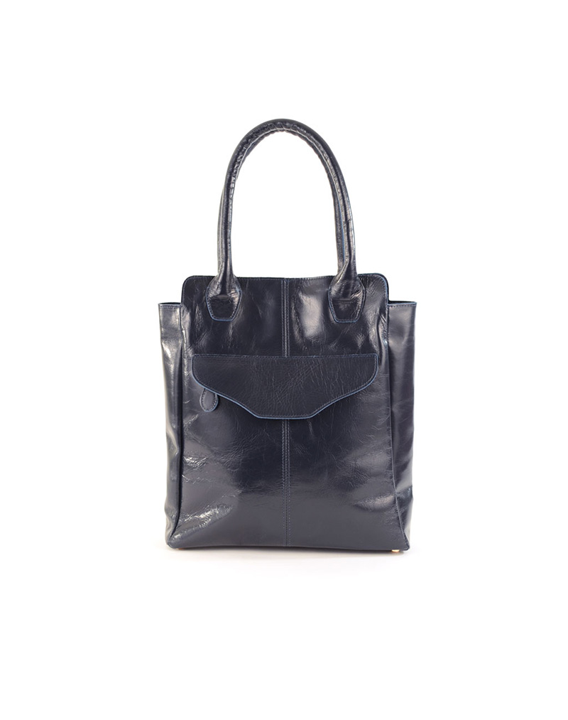 Charlie Tote- Navy - buy clothes online of emerging designers