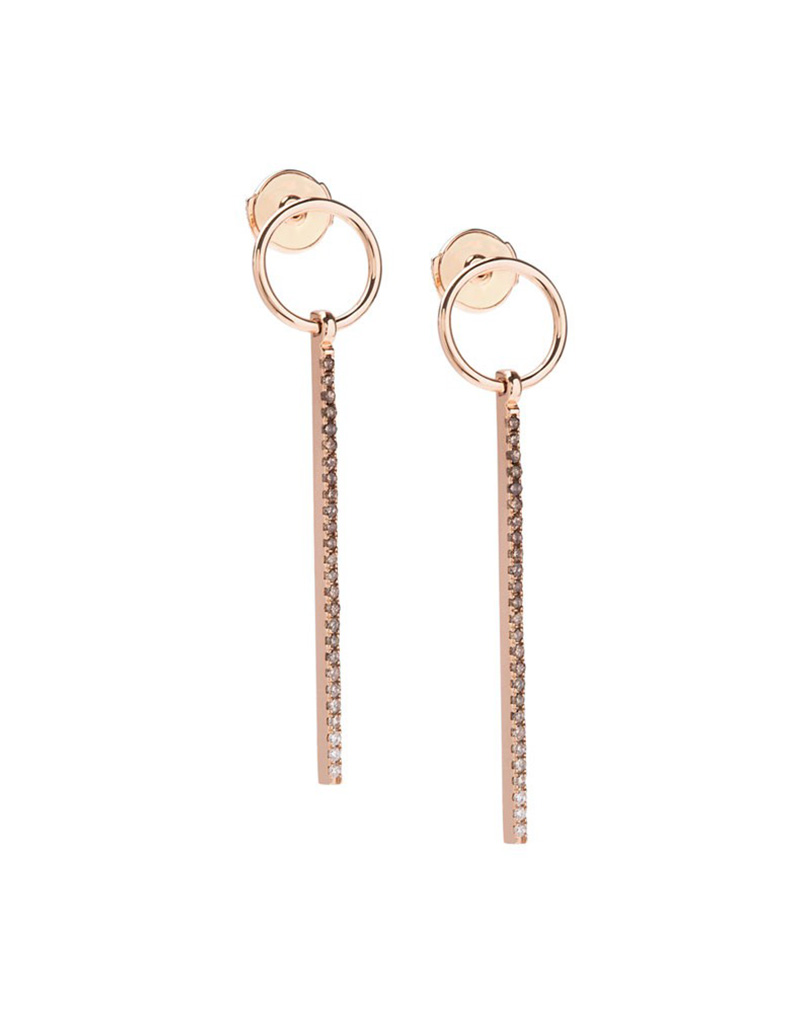 The Icon Fine Drop Earrings - buy clothes online of emerging designers